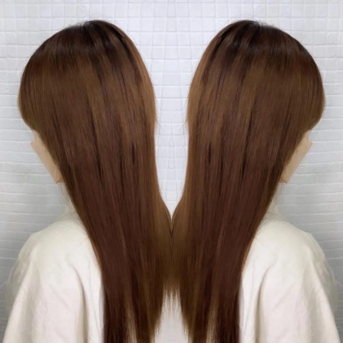 ロング エクステ ANKH CROSS 🦋mako🦋のヘアスタイル