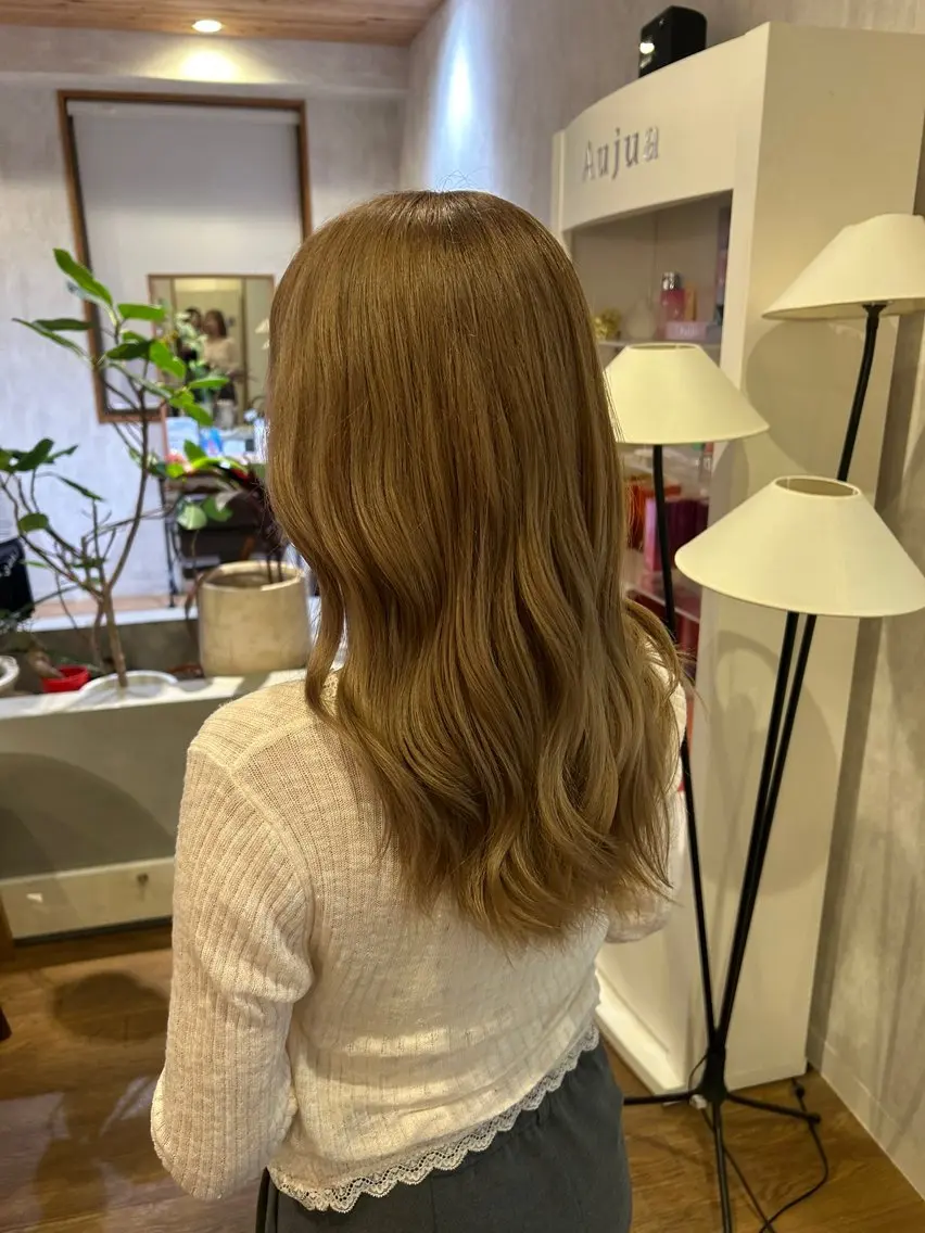 セミロング 竹本 柚衣子のヘアスタイル