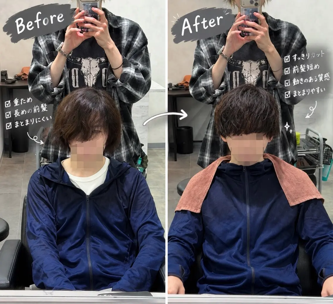 ショート メンズ マッシュ そら/XeRo渋谷 /カットモデル募集のヘアスタイル