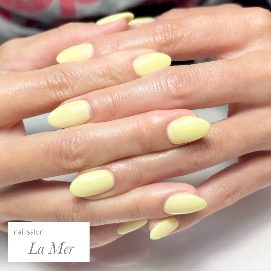 ネイル ジェルネイル 韓国ネイル オフィスネイル ワンカラーネイル パステルネイル ハンドネイル nailsalon La Merのネイルデザイン
