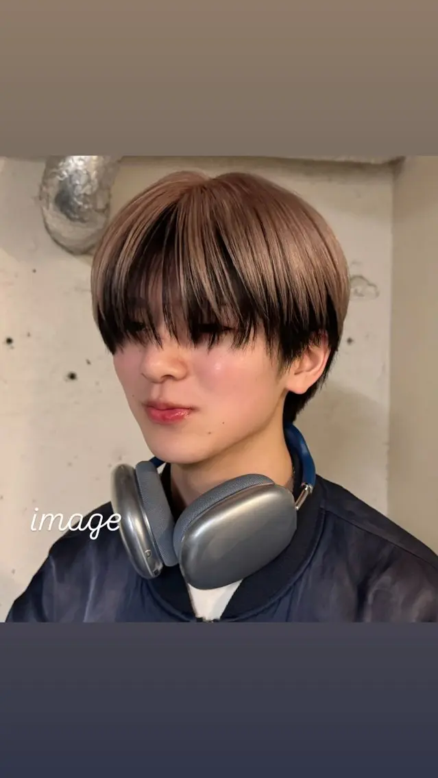カラー メンズ メンズ特化 韓国ヘア 心斎橋/吉本大地のヘアスタイル