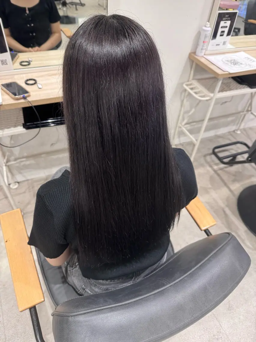 セミロング ヘアカラー ハイトーン/カラー/ ゆい🌟のヘアスタイル