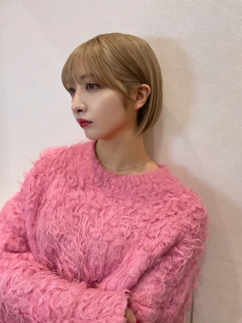 ショート カラー Aster 店長 れおんのヘアスタイル