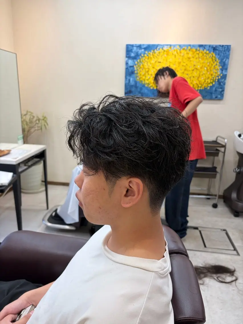 ショート カット パーマ 川合 泰世のヘアスタイル