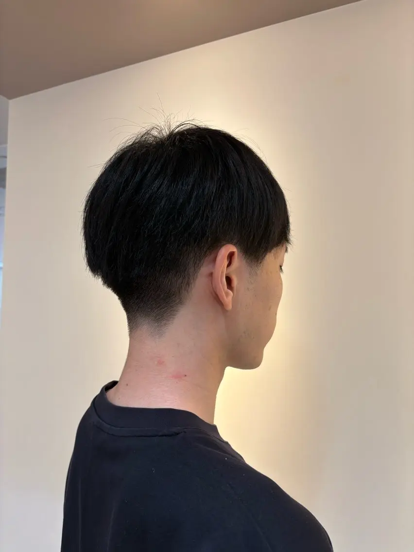 ショート メンズ カット 木村 柊斗のヘアスタイル