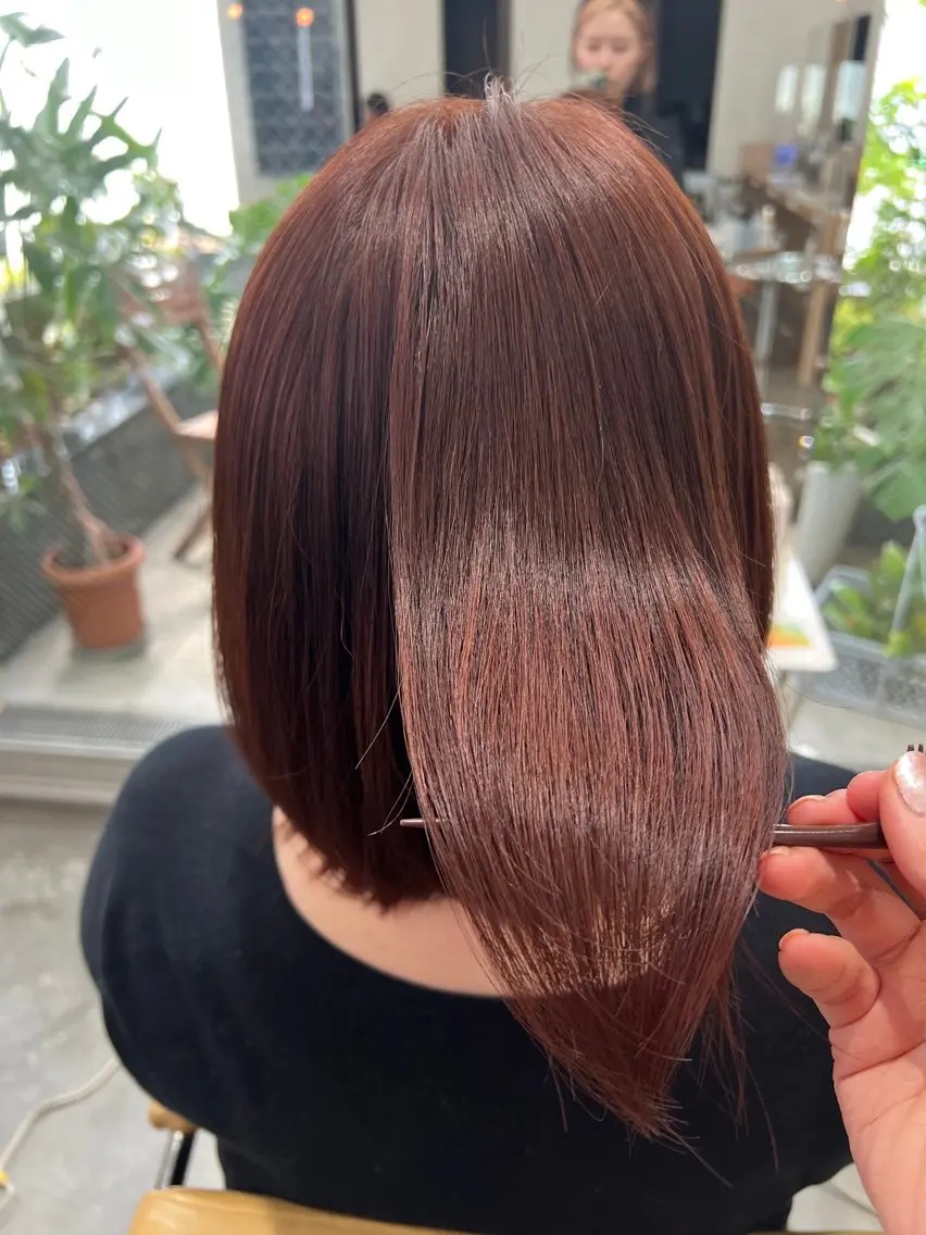 ミディアム 🌷ショートレイヤー ヘッドスパ🌷鈴木のヘアスタイル