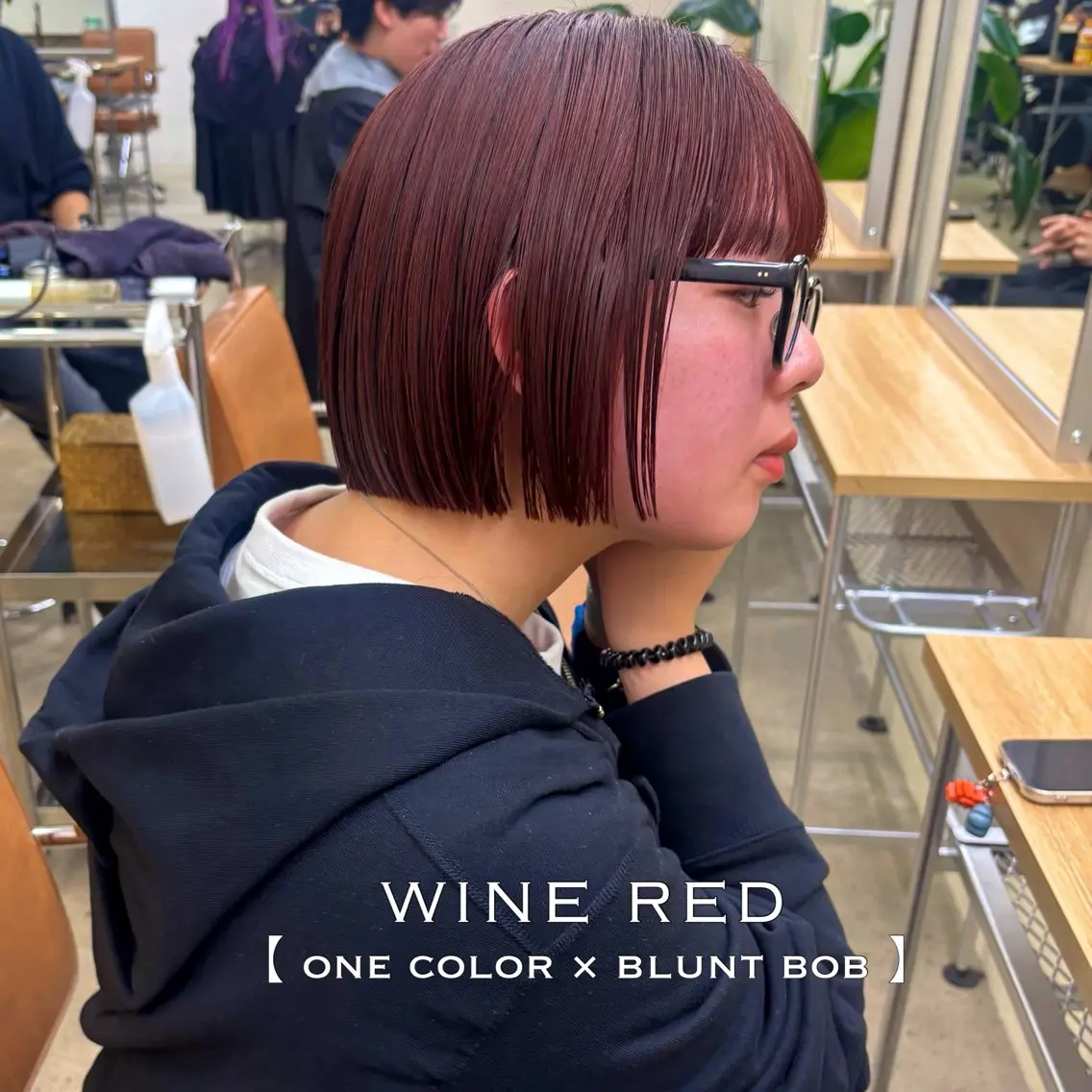 ミディアム カラー ⌇🌹透明感カラー 🌹ᴍᴇɢᴜᴍɪ ⌇のヘアスタイル