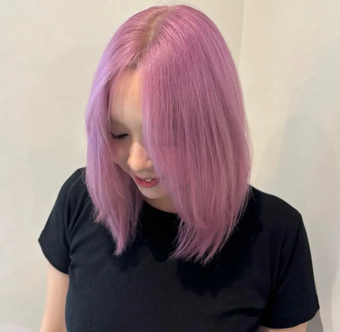 ロング カラー ヘアカラー ラファエル シャミラのヘアスタイル
