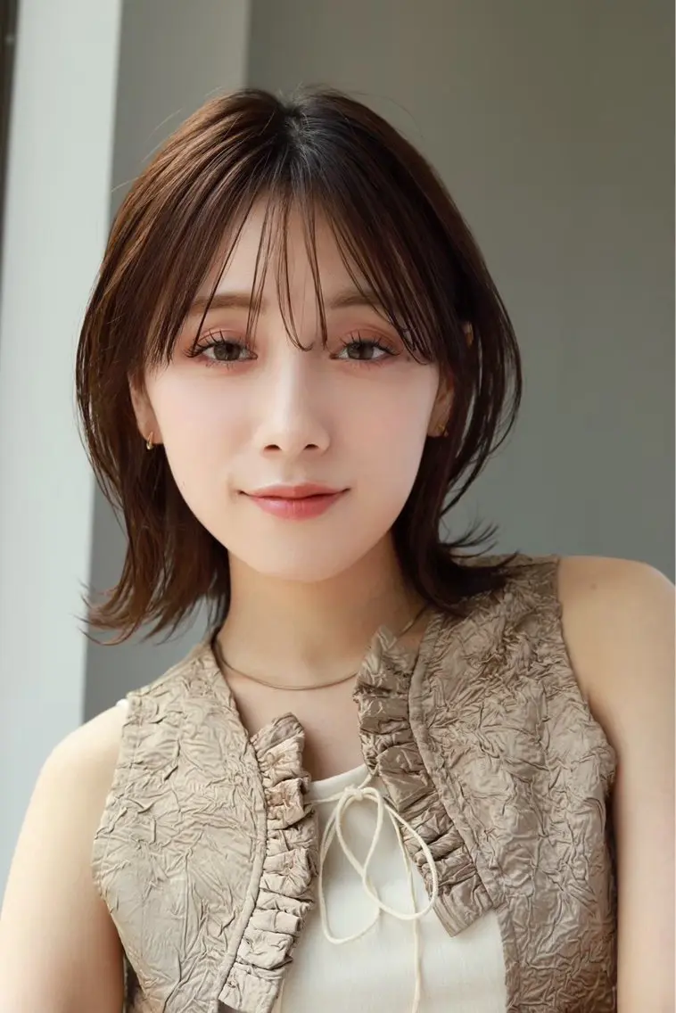 ミディアム 🦋今だけカット🦋 🪽🫧無料🪽🫧のヘアスタイル
