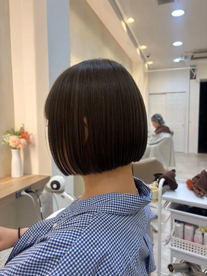 ショート 目黒・不動前 カットモデル/モモカのヘアスタイル