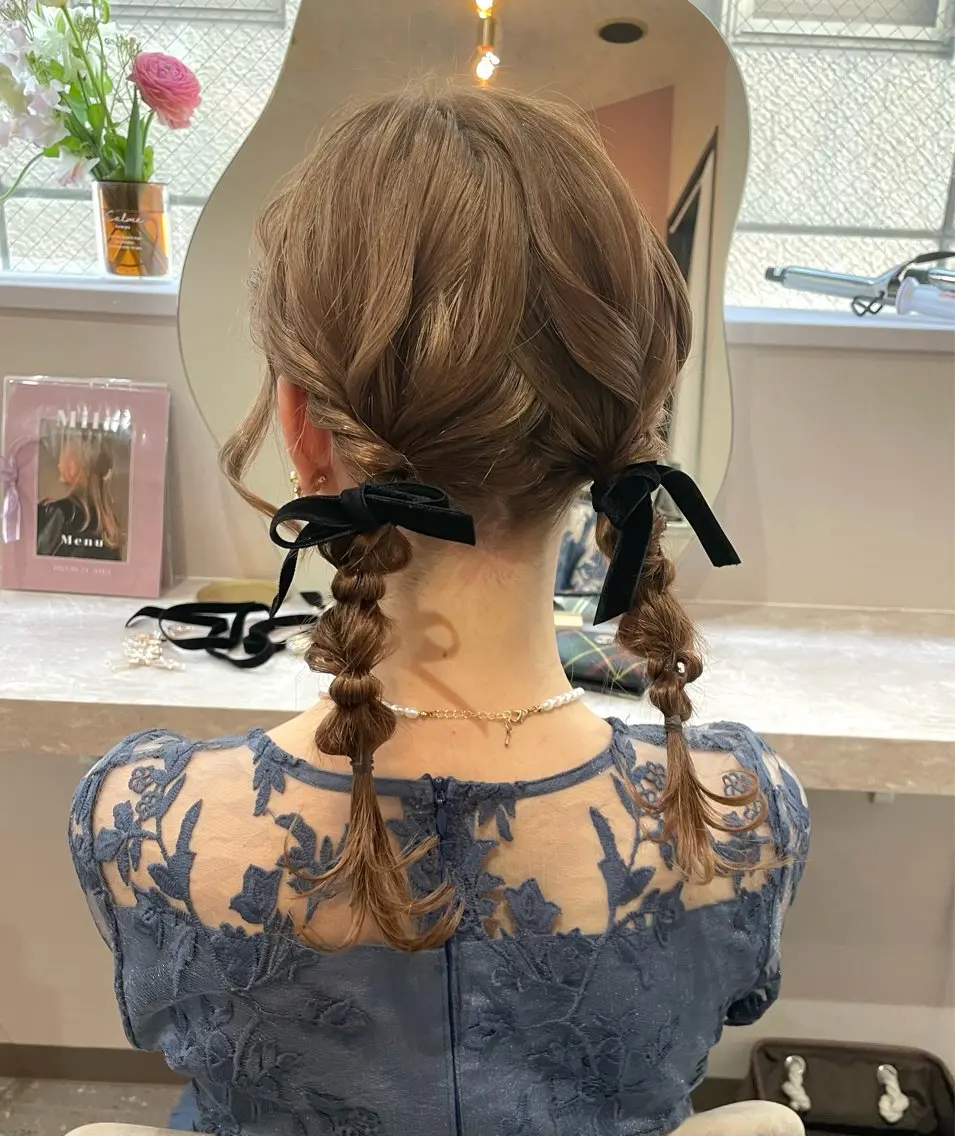 セミロング Mila chihiroのヘアスタイル