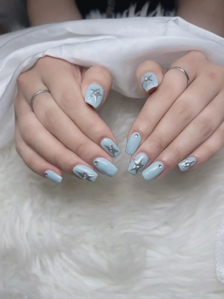 ネイル フットネイル フレンチネイル グラデーション 韓国ネイル マグネットネイル ハンドネイル ハンドケア Hara Nail 【持ち込みOK】のネイルデザイン