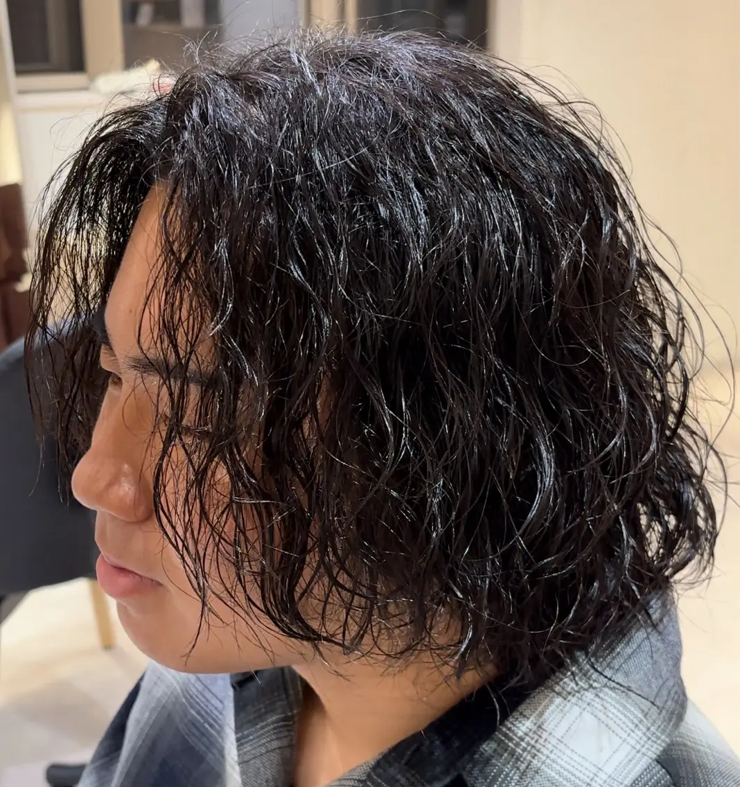 パーマ メンズ メンズパーマ メンズパーマ美容師 りゅうせいのヘアスタイル