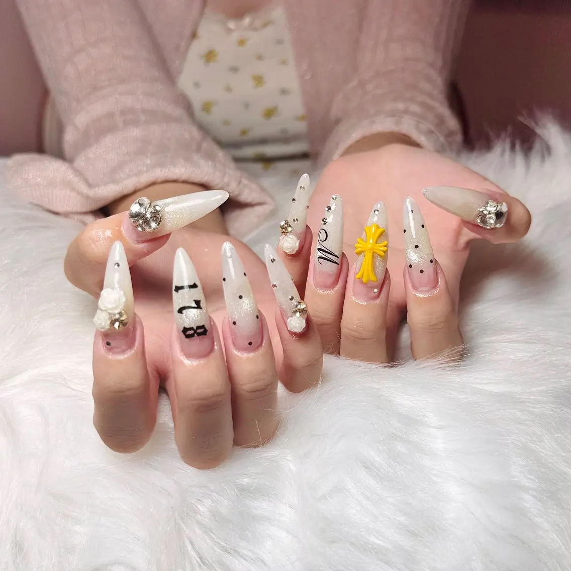 ネイル ハンドネイル Nail Salon An スタッフのネイルデザイン