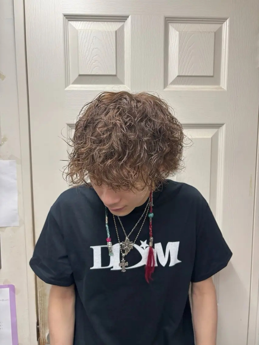 メンズカット +パーマ ＋シャンプー🧚🏻🌀の写真