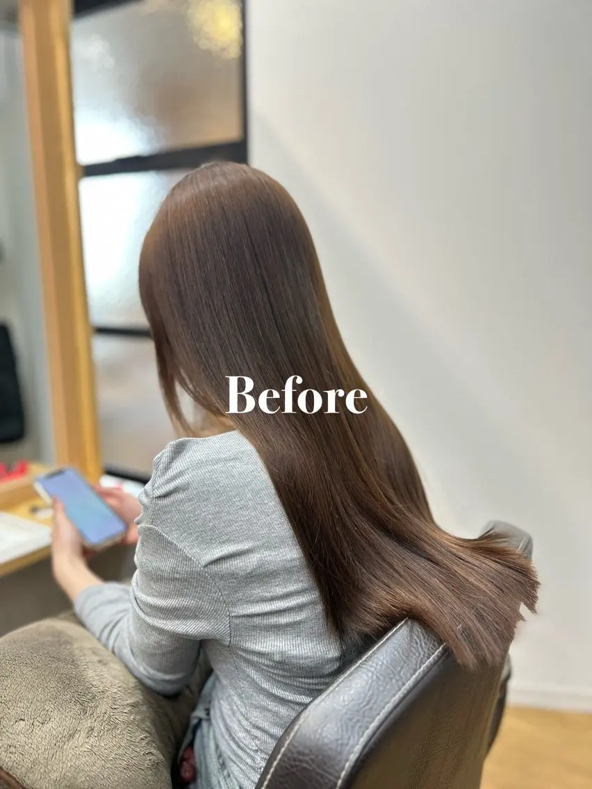ロング 〔髪質改善特化型〕 小林優大のヘアスタイル