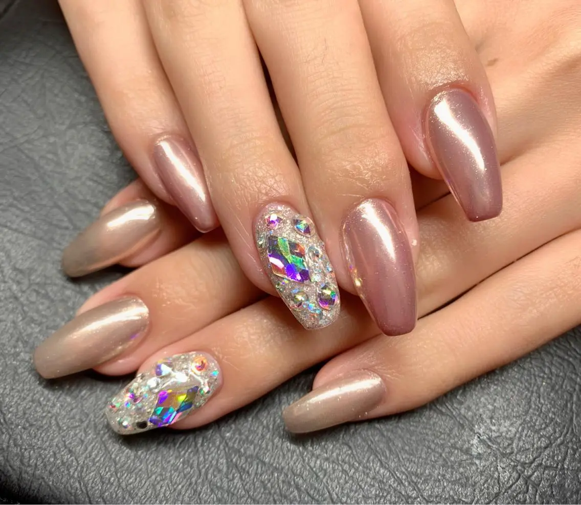 ネイル ミラーネイル Nail Salon JANEのネイルデザイン