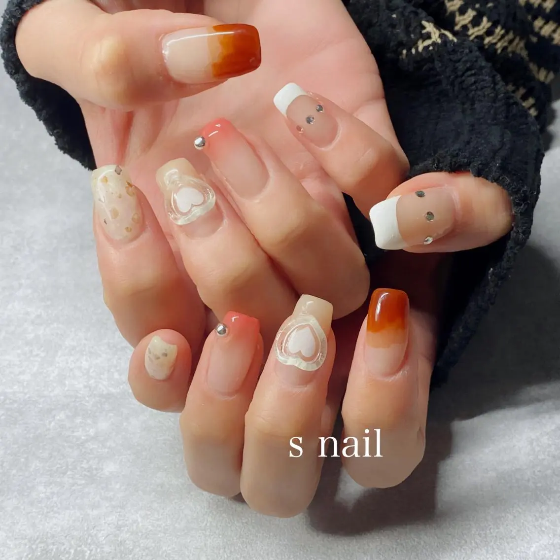 ネイル ハンドネイル s nail さとよしみゆきのネイルデザイン