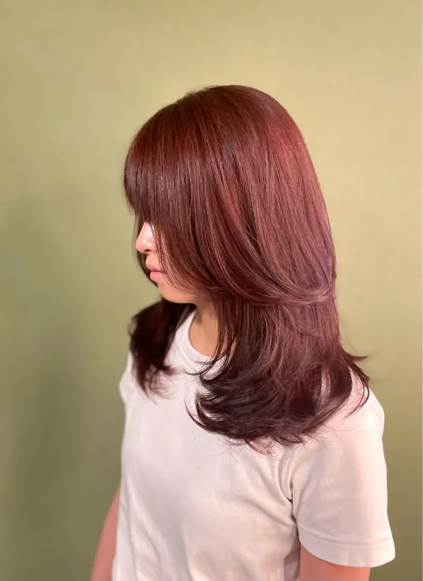 セミロング カラー カット ヘアカラー トリートメント PATH-hair. storeのヘアスタイル