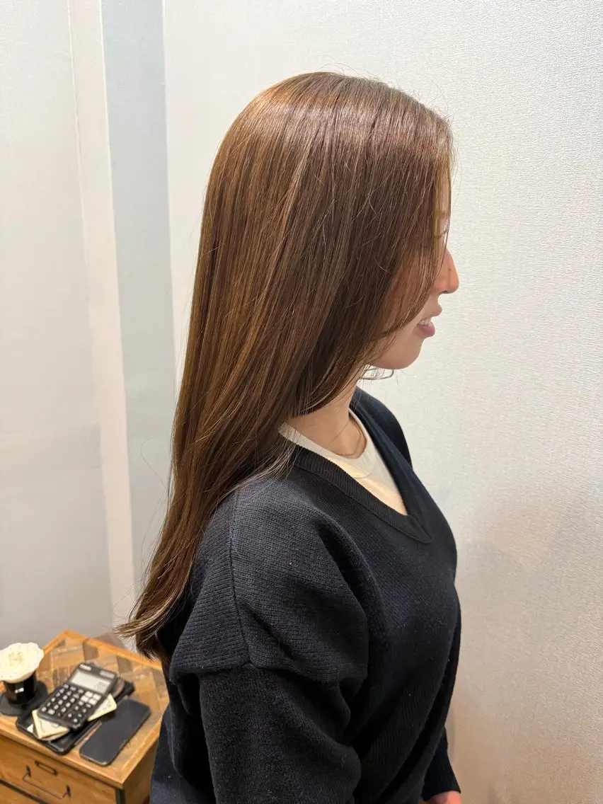 ロング ayu ka／パーマのヘアスタイル