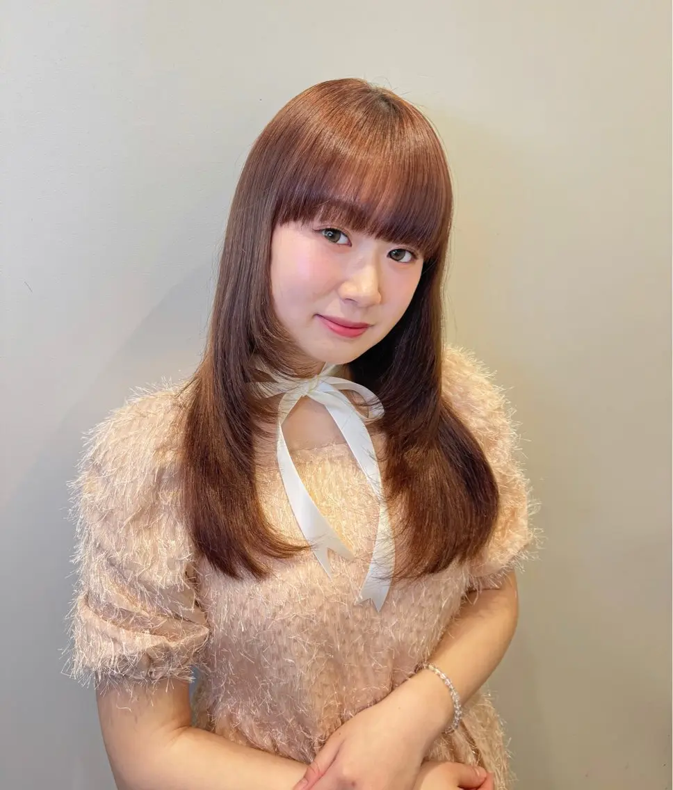 🩶ワンカールで可愛い🩶顔周りレイヤーカット🎀+高保湿スチームトリートメント💆🏻♂️❤️の写真