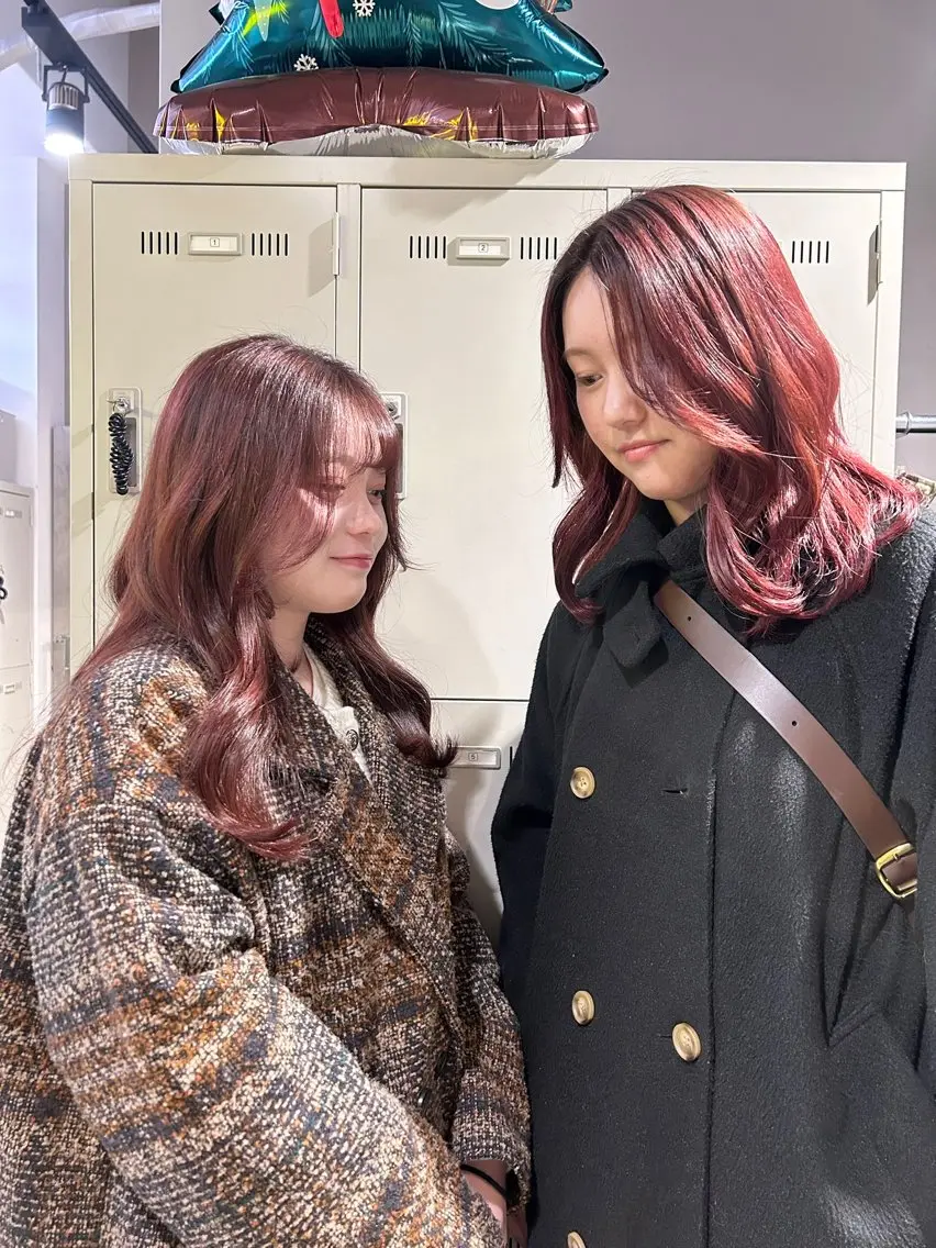 カラー ヘアカラー トリートメント 透明感ベージュ🤎 ナチュラルレイヤーのヘアスタイル