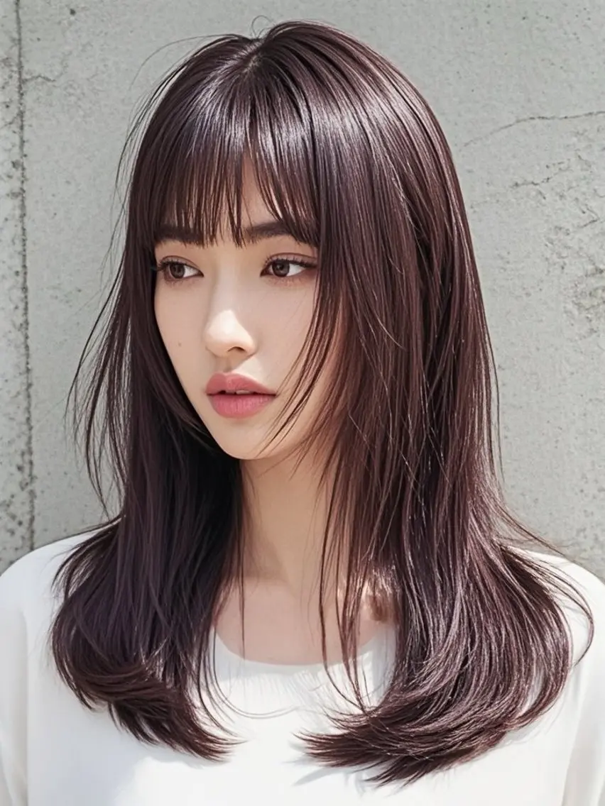 セミロング ショートボブ セミロングパーマ アッシュ ボブ くびれヘア カット ヘアカラー トリートメント ウルフカット 811 大阪梅田 ウルフのヘアスタイル