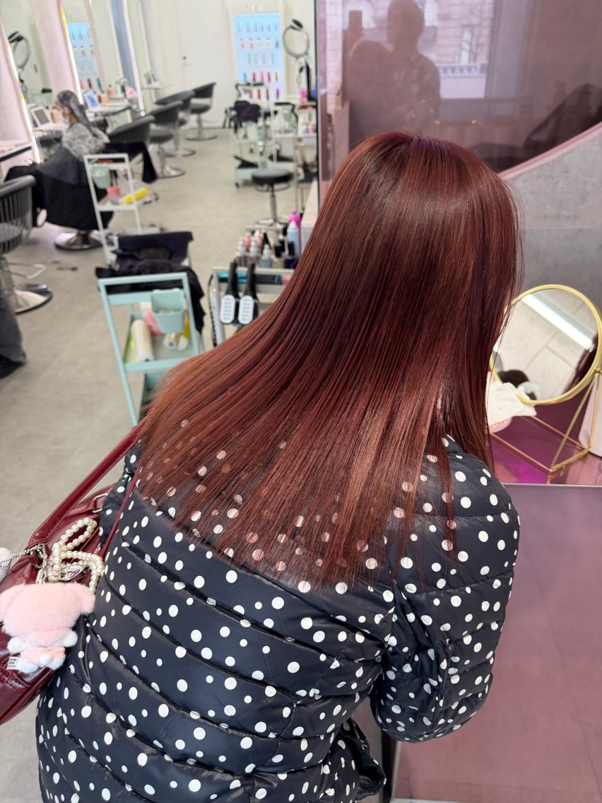カラー ヘアカラー 低ダメージカラー ＆髪質改善みおんのヘアスタイル