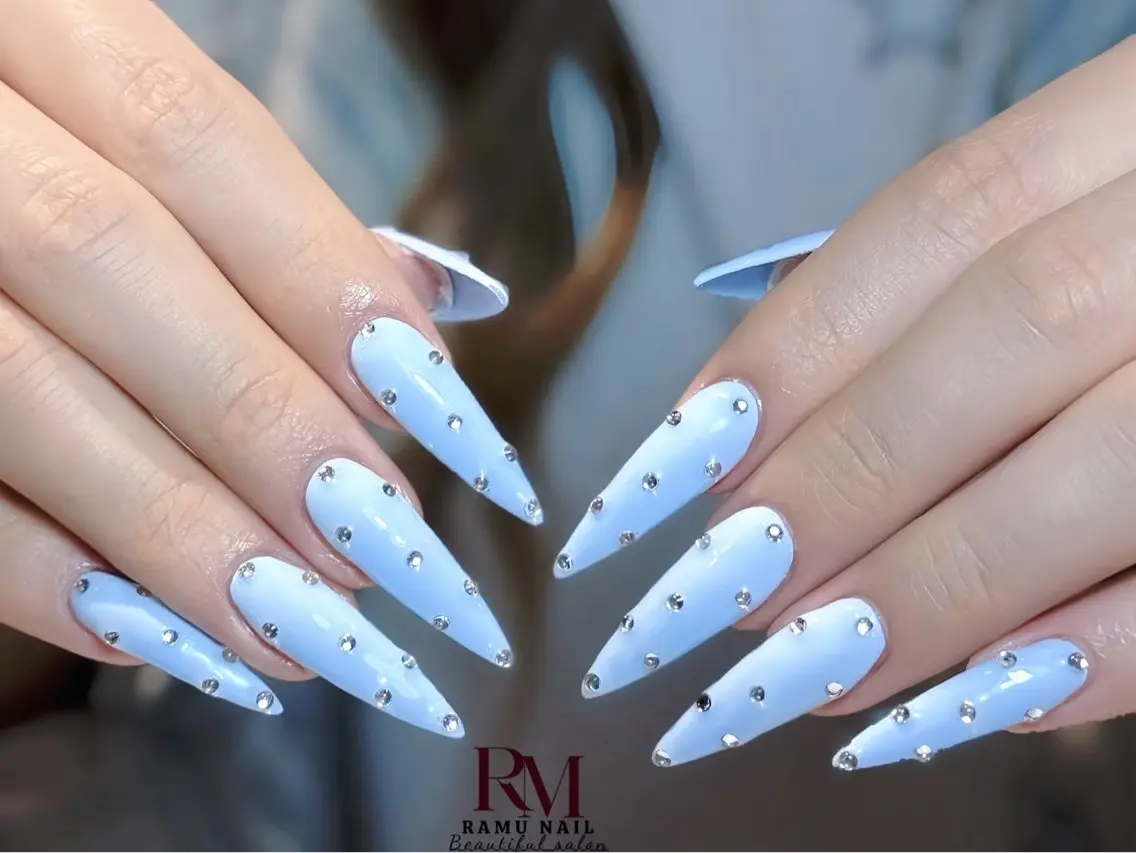 ネイル キラキラネイル マグネットネイル ミラーネイル ピンク 夏ネイル ハンドネイル RAMU Nail 恵比寿店のネイルデザイン