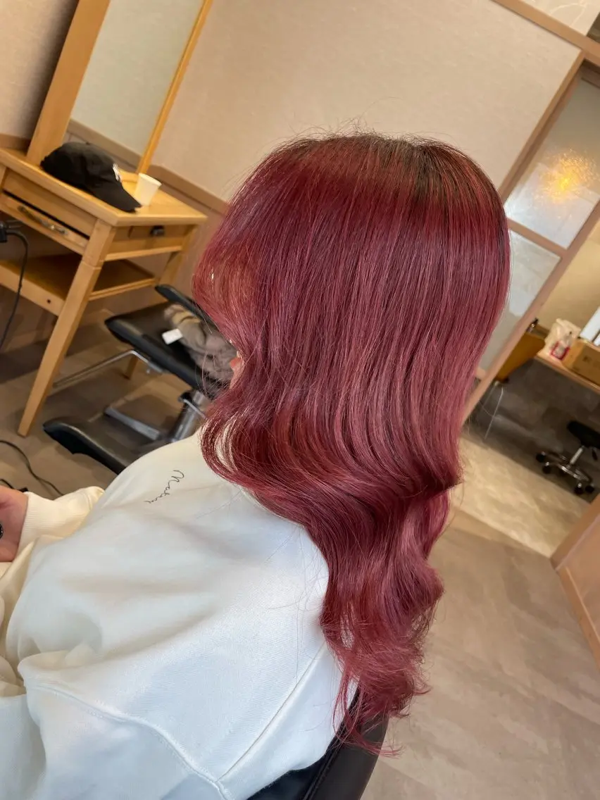 ロング カラー カット ヘアカラー miho 🌼🌼🌼のヘアスタイル
