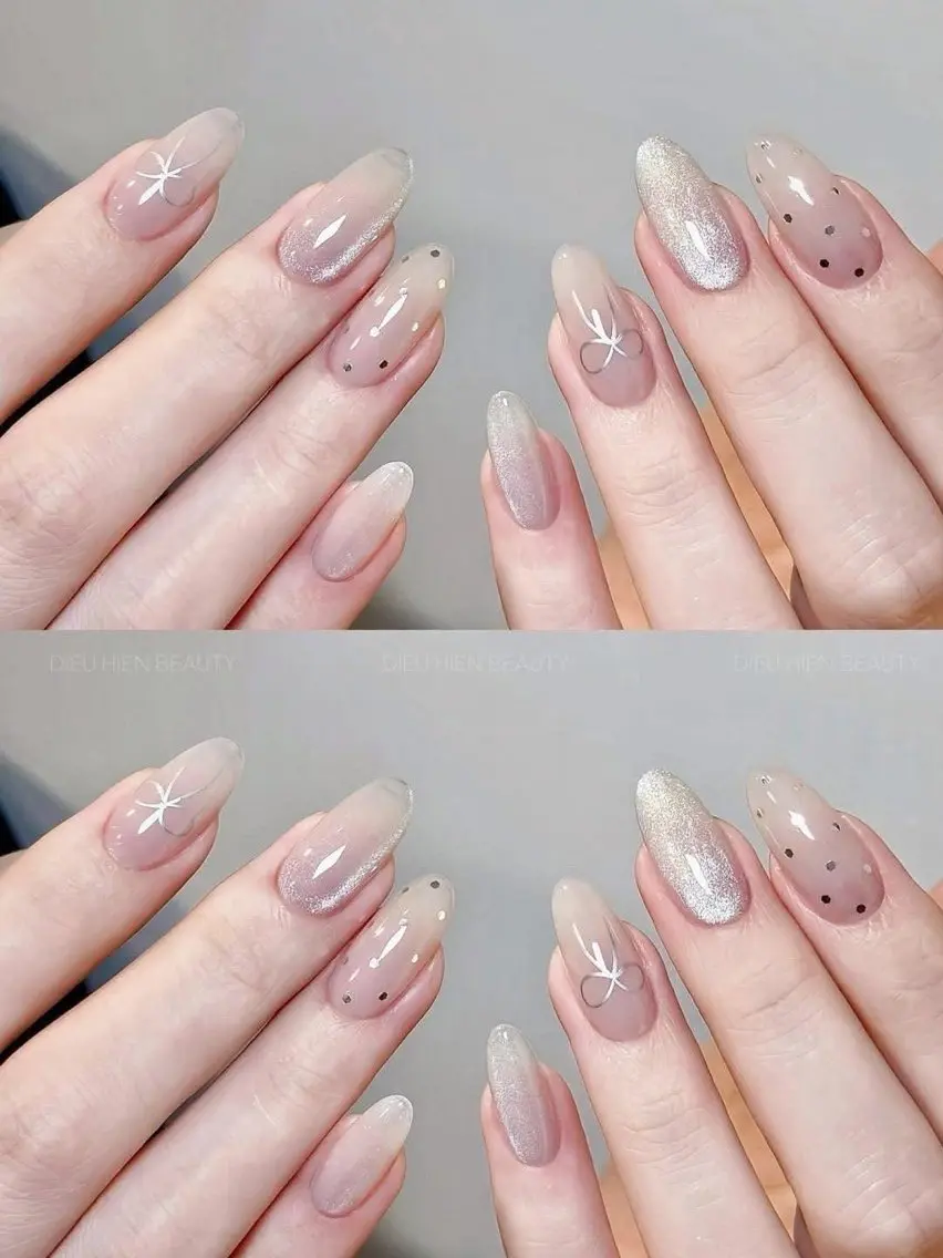 ネイル チークネイル フットネイル フレンチネイル グラデーション 韓国ネイル YUKI NAILのネイルデザイン