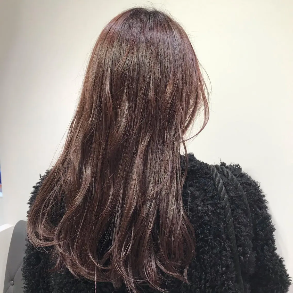 セミロング カラー ベージュカラー 透明感カラー イルミナカラー ピンクカラー ピンクベージュ カット ヘアカラー 【暖色カラー特化】 中山由梨のヘアスタイル