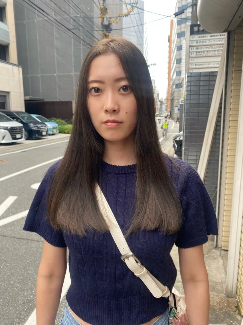 カラー ヘアカラー ソノダ リコのヘアスタイル