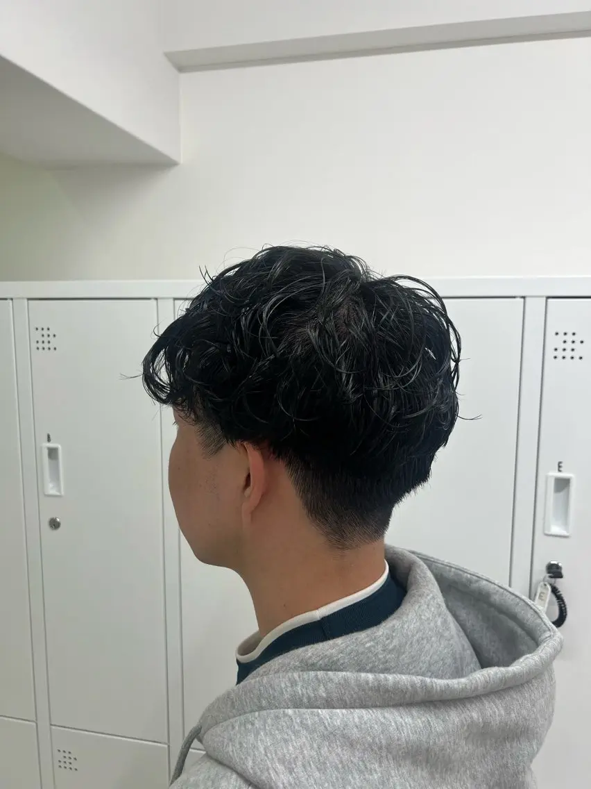 【パーマに迷ったらこちら💁♀️】メンズカット+似合わせパーマコース🌀8500円〜の写真
