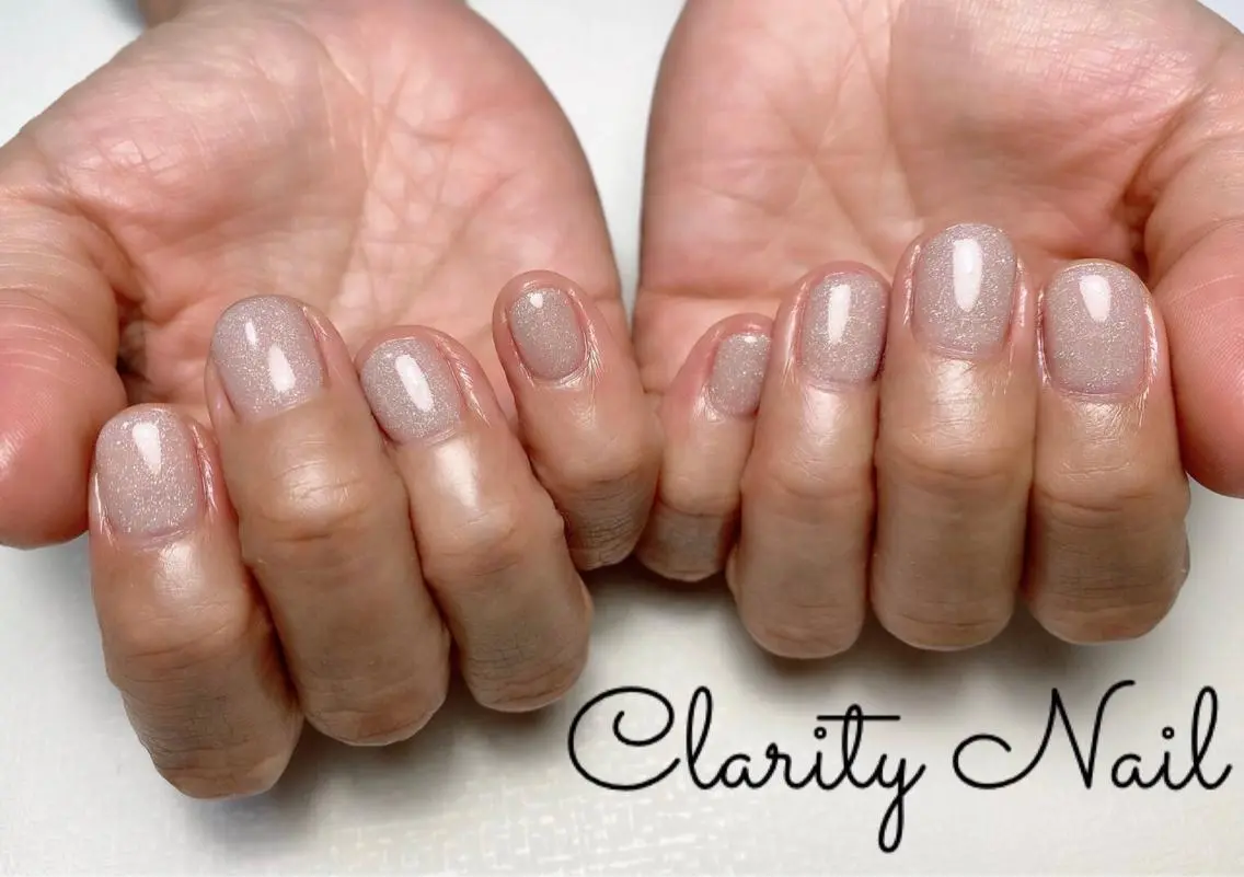 ネイル ワンカラーネイル ハンドネイル Clarity Nailのネイルデザイン
