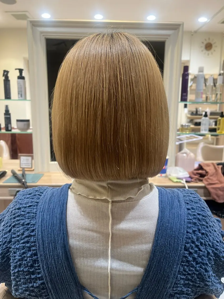 ash元住吉 田中ゆらのヘアスタイル