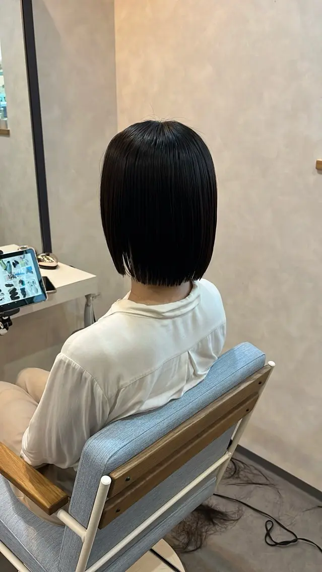 ショート ボブ 堀井 政輝のヘアスタイル
