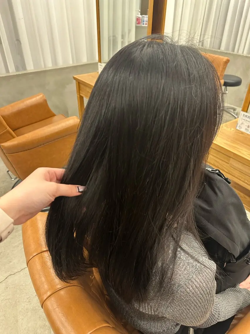 セミロング カラー 銀座YUKINA🌙 カット/カラーのヘアスタイル
