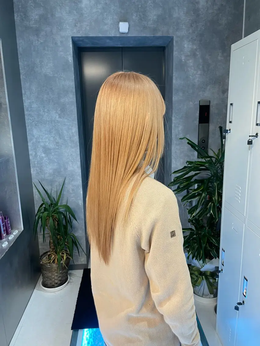 カラー ヘアカラー 透明感カラ‎ꕀ꙳ 𝐤𝐢𝐤𝐤𝐚のヘアスタイル
