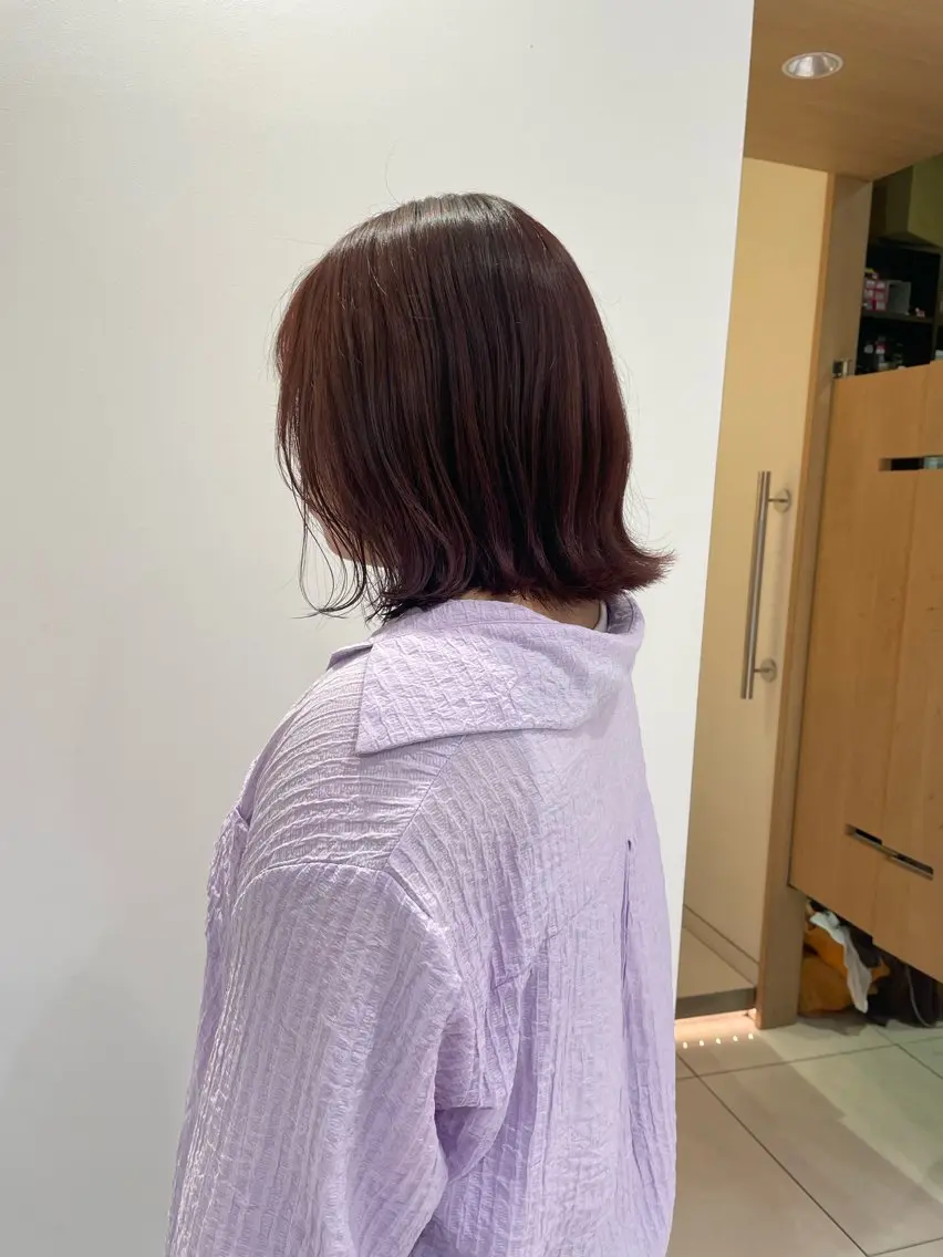 ミディアム カット ヘアカラー トリートメント 🪴酒井 可南子🪴のヘアスタイル