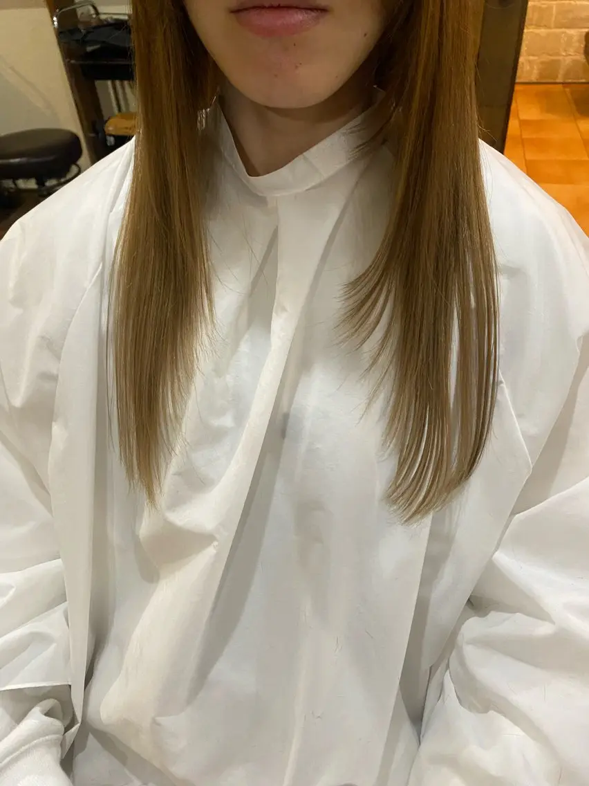 ロング 肥田 夕蘭のヘアスタイル