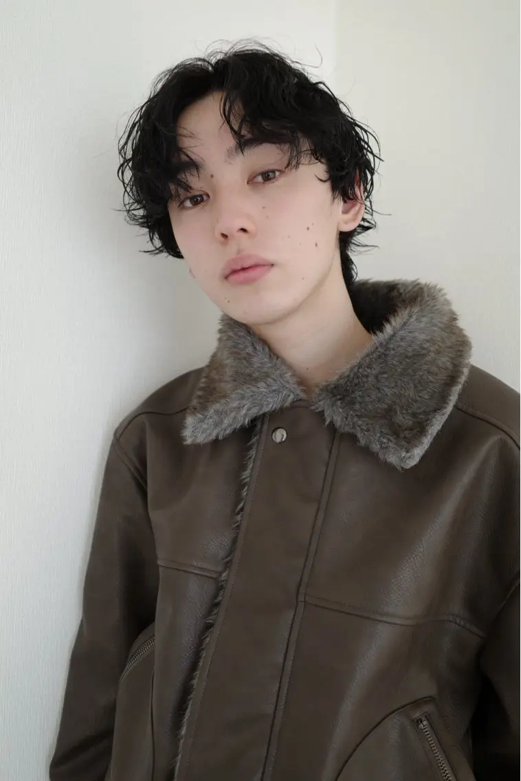 似合わせメンズカット＋パーマの写真