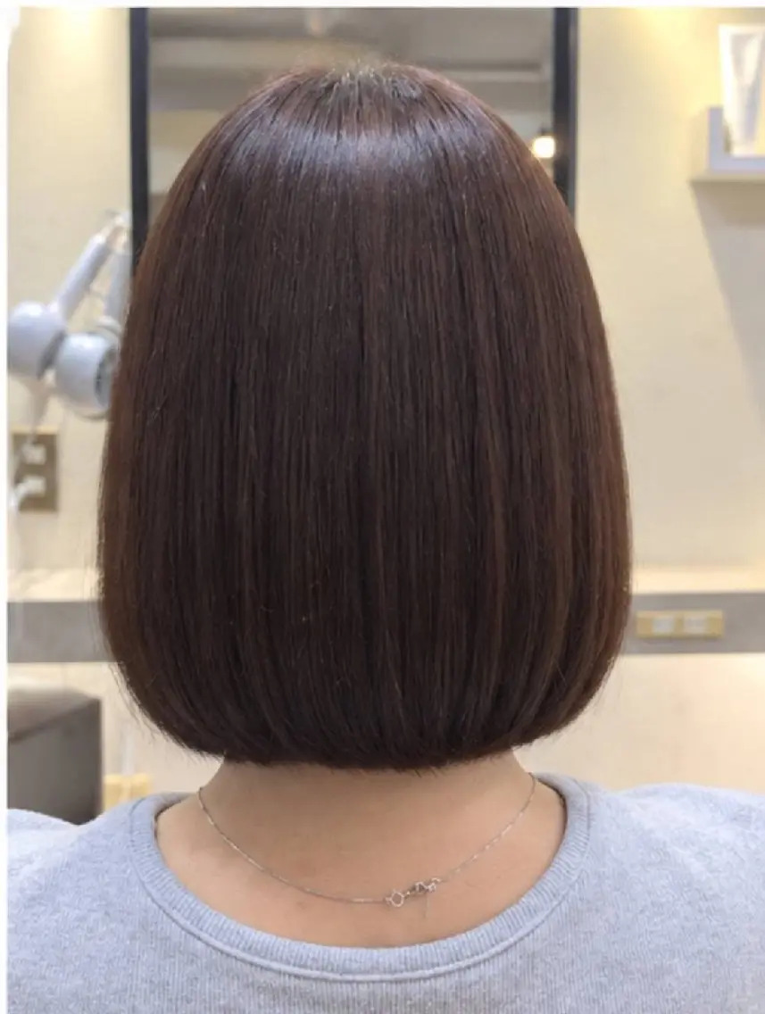 カラー ショート 田中 賀菜衣のヘアスタイル