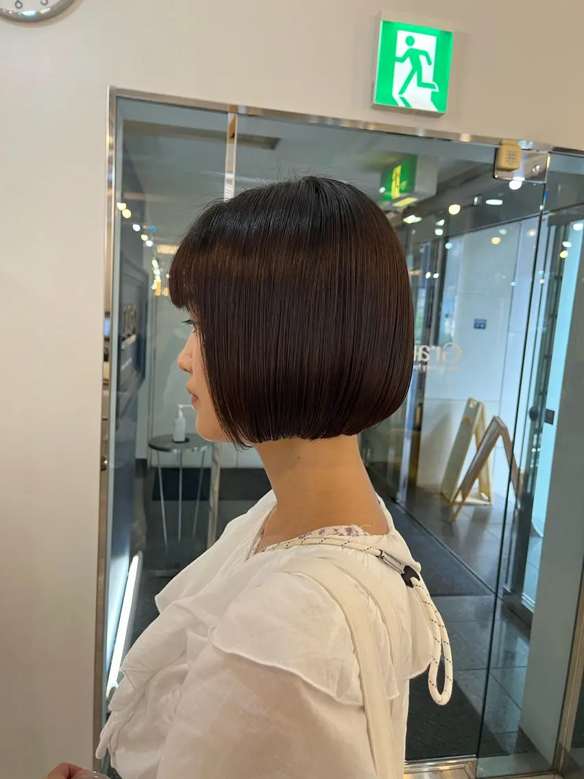 ショート フルカワ リナのヘアスタイル