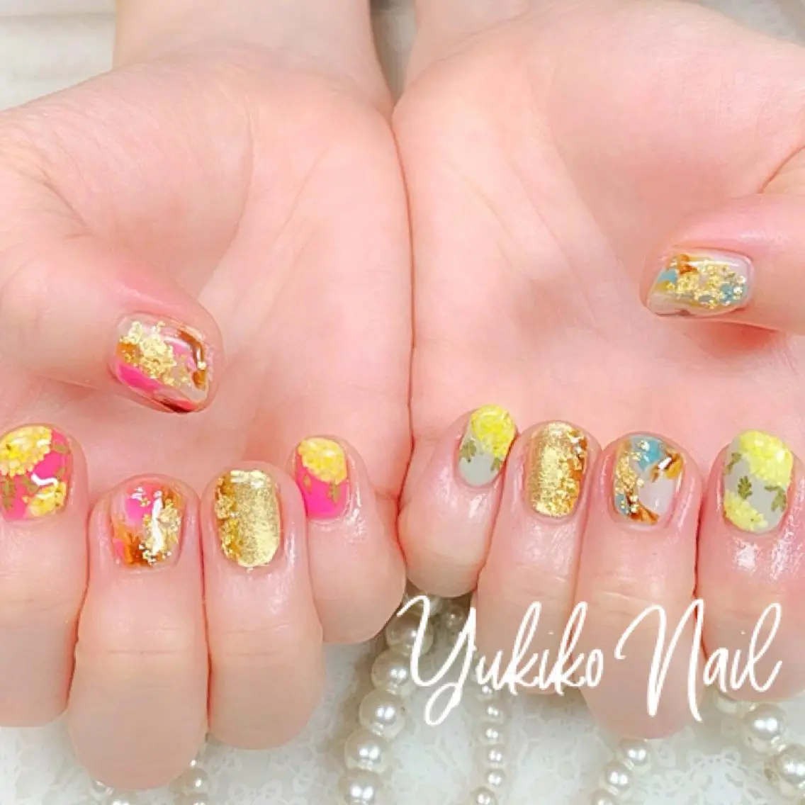 ネイル ニュアンスネイル ハンドネイル ユキコ ネイルのネイルデザイン
