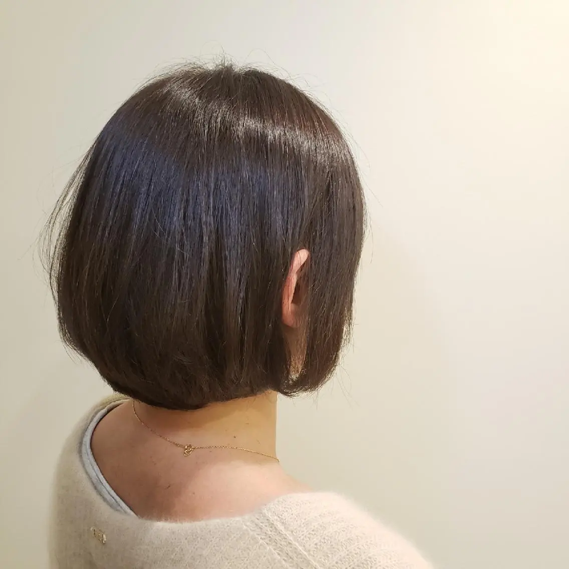 ミディアム ボブ くせ毛 髪質改善 トリートメント kato takashiのヘアスタイル