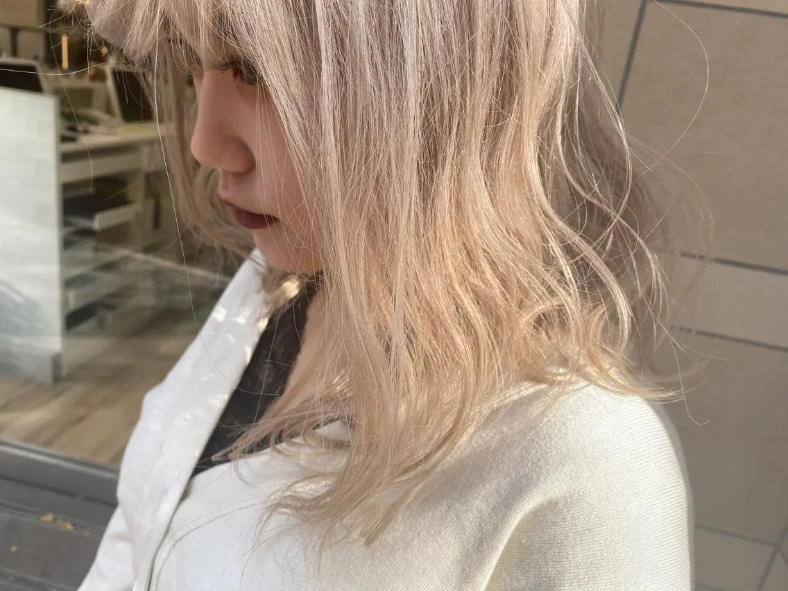 ロング メンズ縮毛矯正 ニュアンスパーマのヘアスタイル