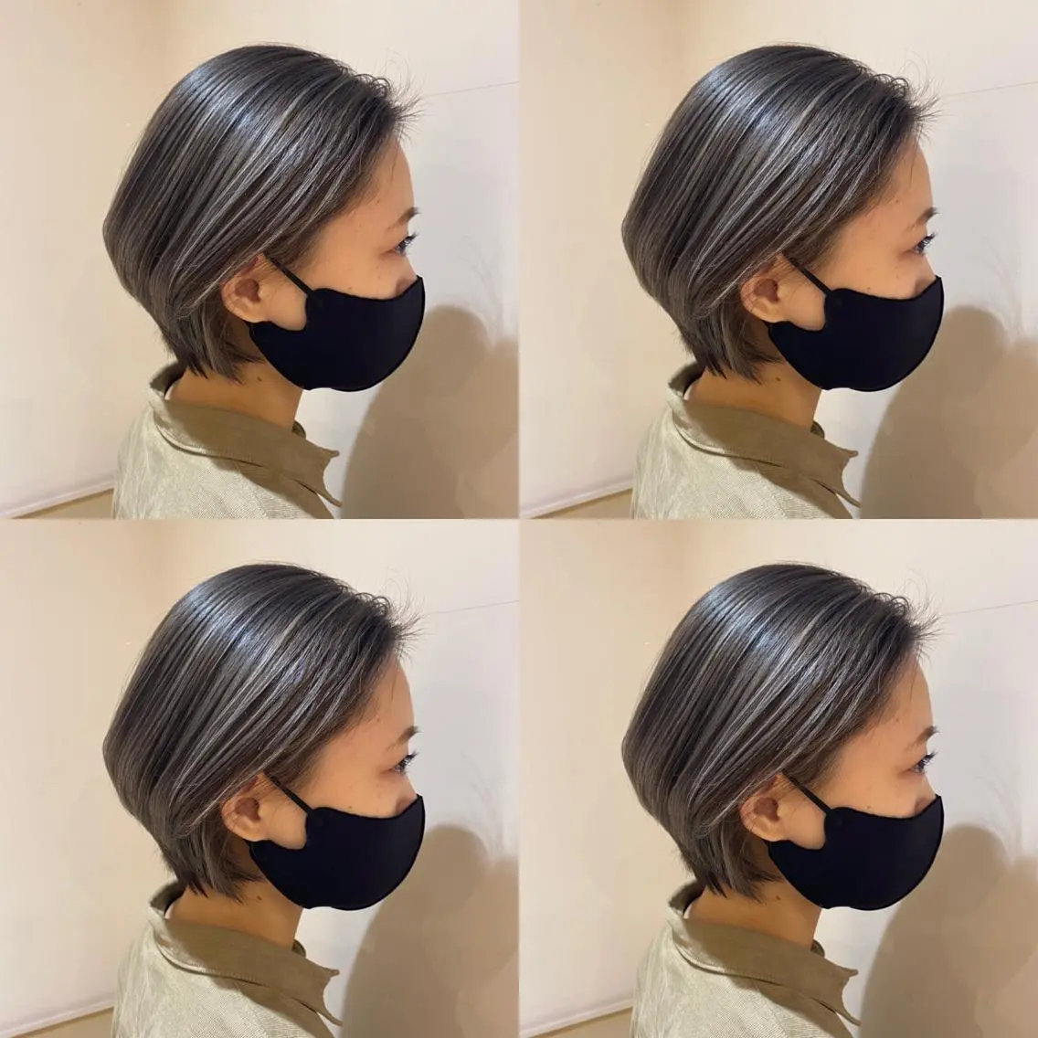 ショート カラー レイヤー×艶髪特化 マネージャー安藤光司のヘアスタイル