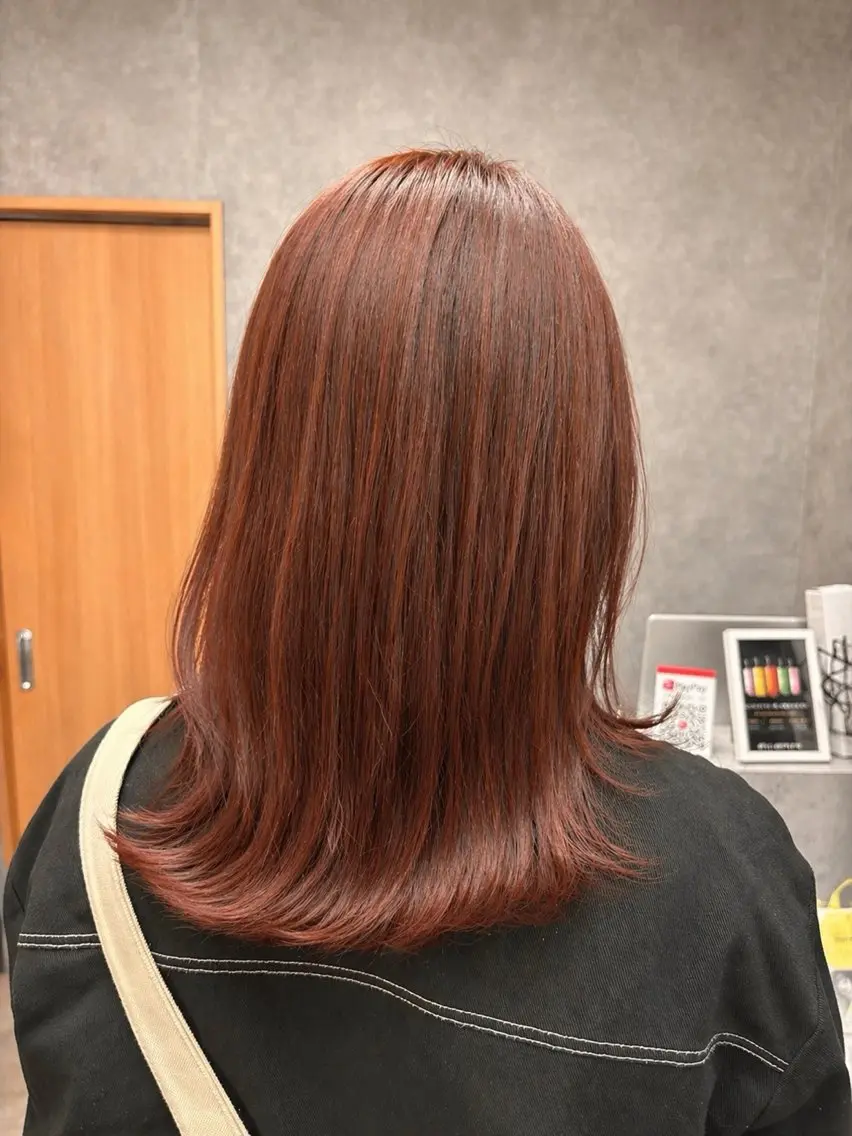 ロング カラー つちだ ゆうひのヘアスタイル
