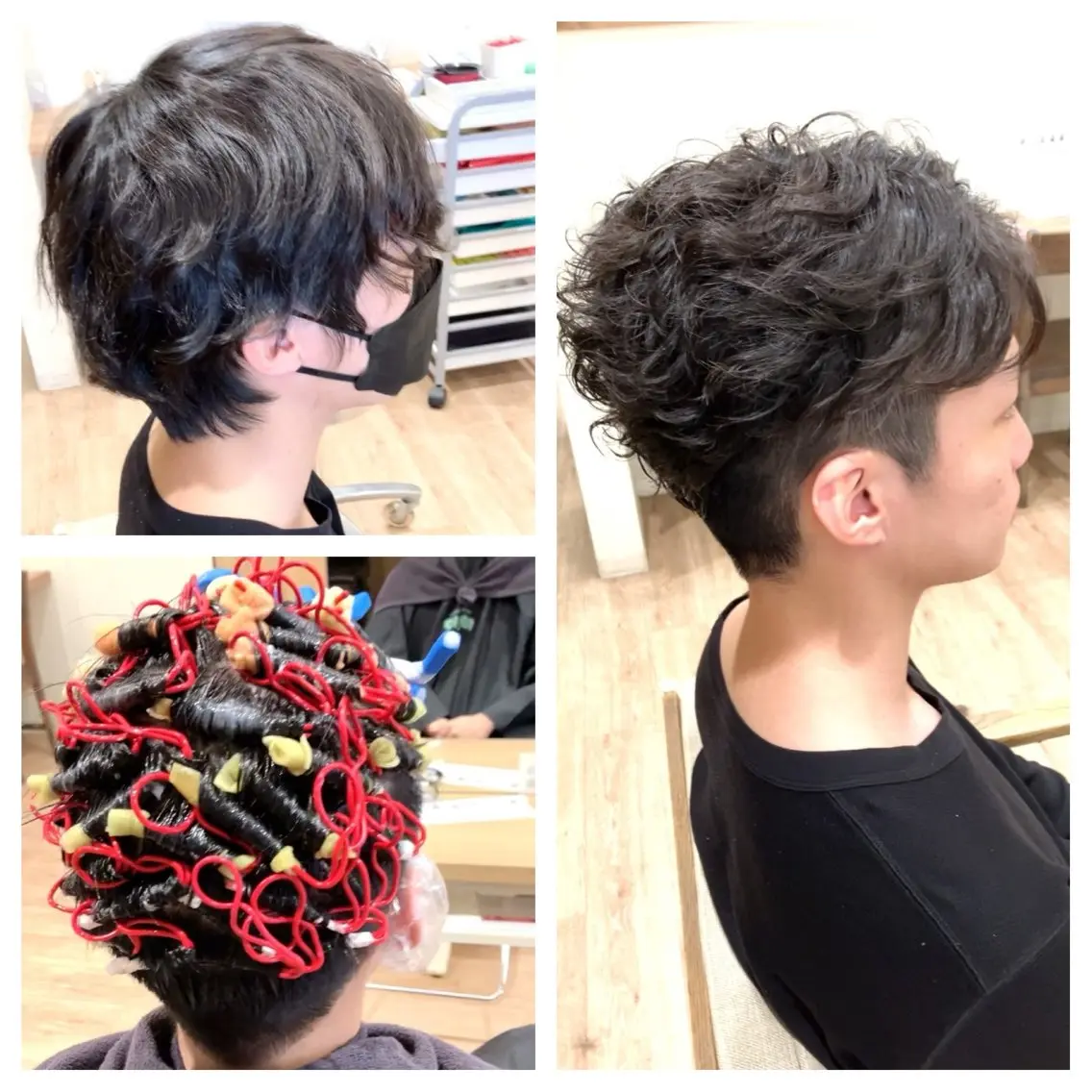 ショート パーマ メンズ メンズパーマ カット パーマ ヘッドスパ Shingo #パーマのヘアスタイル